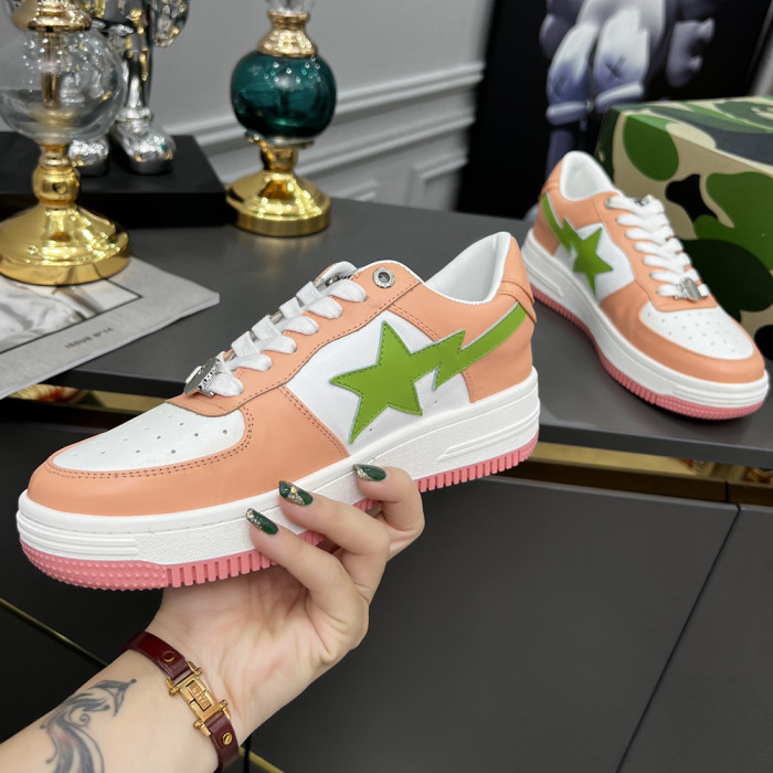 Men Women Low Top Leather Sneakers Casual Trainers Athletic Shoes Unisex 35-44