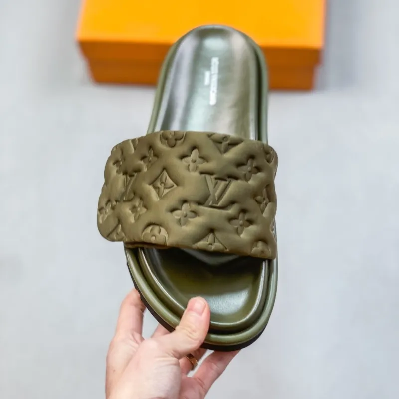 Women Men Slides Slip On Slippers Mules Sandals Casual Shoes Sole Height 4.5cm Unisex 35-44