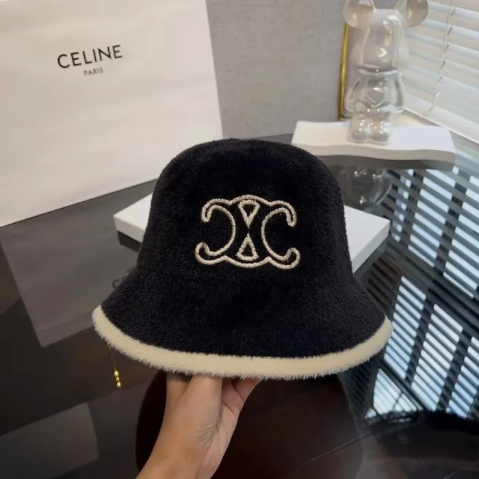 Men Women Casual Bucket Hat Narrow Flared Brim Cloche Hat Headwear Caps
