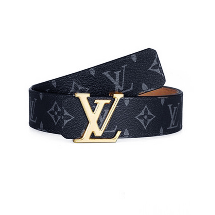 Women Men Belt 3.8cm Cowhide Leather Buckle Belt Unisex