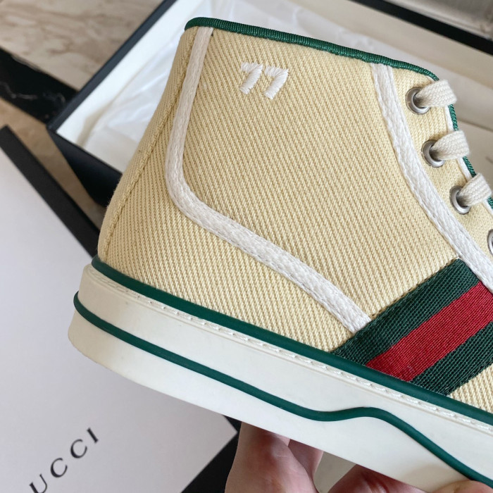 Men Women High Top Embroidered Sneakers Casual Trainers Athletic Shoes Unisex 35-44