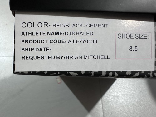 Kicks_Liu Nike  AJ3  sneaker