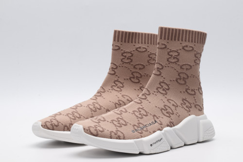 (Kicks Liu) W/M B*alenciaga Socks  Sneaker