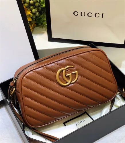 (Kicks Liu)  G*ucci  Crossbody bag  Top Quality 24x13x7cm