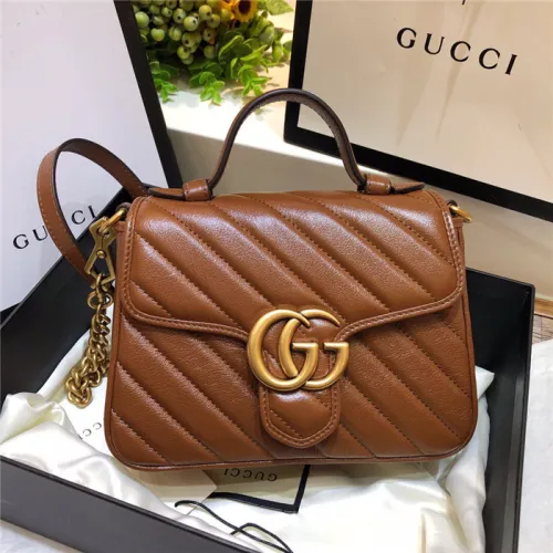 (Kicks Liu)  G*ucci  Crossbody bag  Top Quality 21x15.5x8cm