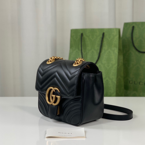 (Kicks Liu)  G*ucci  Crossbody bag  Top Quality  18x15x8cm