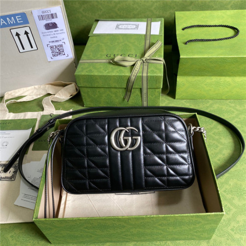 (Kicks Liu)  G*ucci  Crossbody bag  Top Quality  18x12x3cm