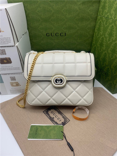 (Kicks Liu)  G*ucci  Crossbody bag  Top Quality  25x19.5x8cm