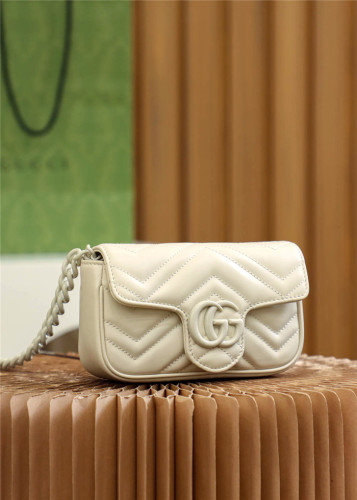 (Kicks Liu)  G*ucci  Crossbody bag  Top Quality  16.5x10x5cm