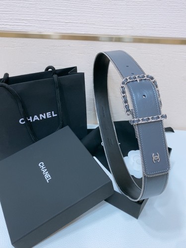 (Kicks Liu) C*hanel Belt  Top Quality  3.0cm