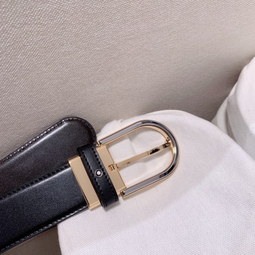 (Kicks Liu) M*ontblanc Belt  Top Quality  3.5cm