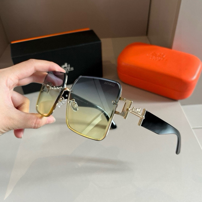 (Kicks Liu)  H*ermes  Glasses  Top Quality