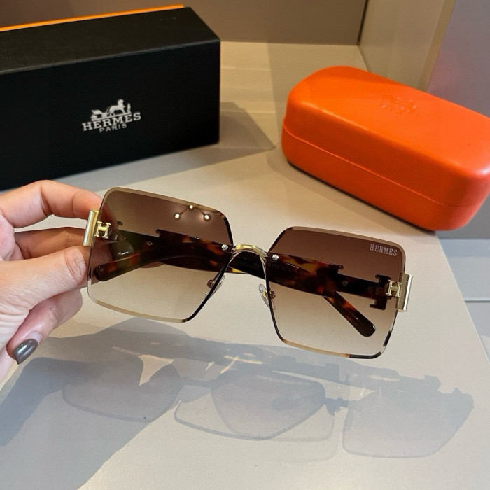 (Kicks Liu)  H*ermes  Glasses  Top Quality