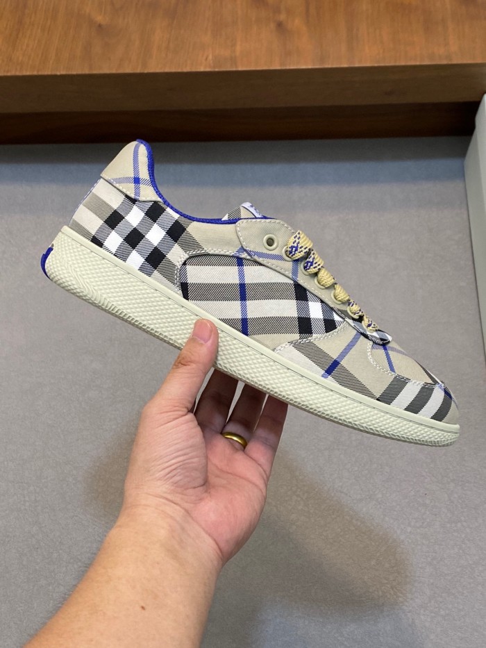 Kicks_Liu  B*urberry   Sneaker  Top Quality