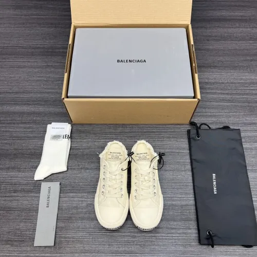 (Kicks Liu) W/M B*alenciaga Canvas  Sneaker