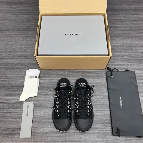 (Kicks Liu) W/M B*alenciaga Canvas  Sneaker