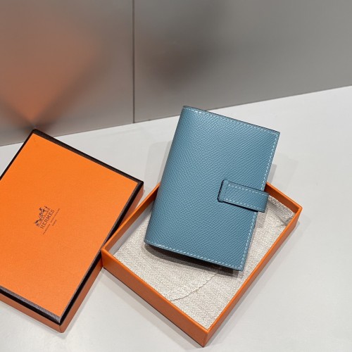 (Kicks Liu)  H*ermes  Wallet  Top Quality 8*11*3cm