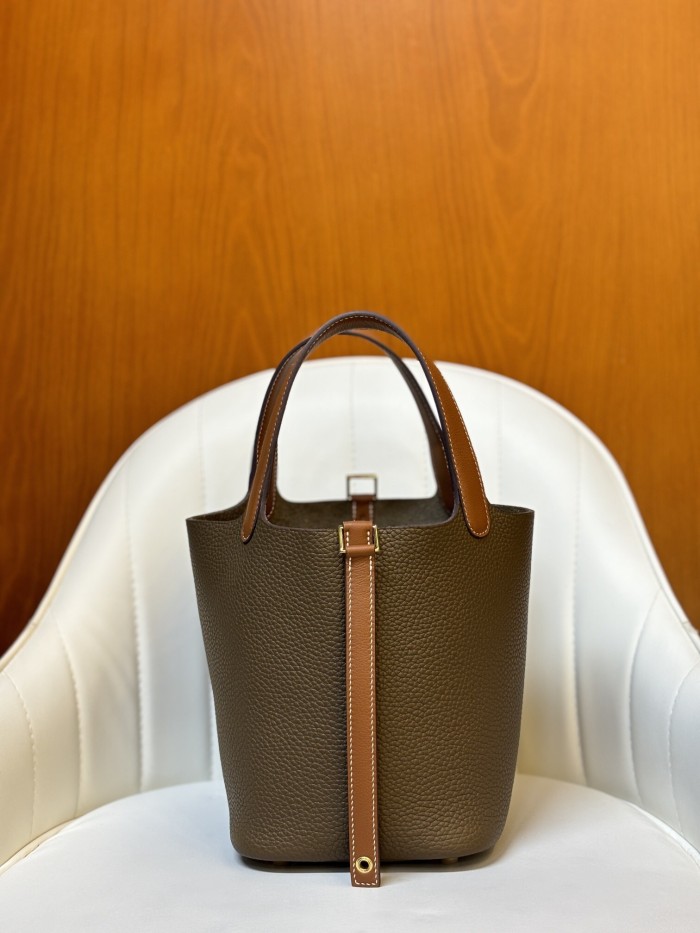 (Kicks Liu)  H*ermes  Handbag  Top Quality 18cm