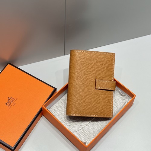 (Kicks Liu)  H*ermes  Wallet  Top Quality 8*11*3cm