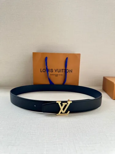 (Kicks Liu) L*ouis V*uitton Belt  Top Quality  3.4cm