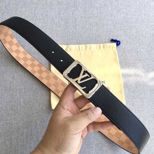 (Kicks Liu) L*ouis V*uitton Belt  Top Quality 3.8cm