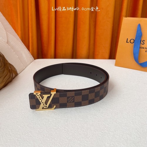 (Kicks Liu) L*ouis V*uitton Belt  Top Quality  4.0cm