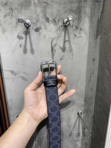 (Kicks Liu)  G*ucci Belt  Top Quality  3.5cm