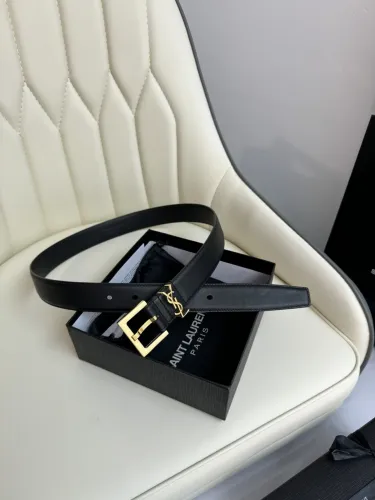 (Kicks Liu) S*aint L*aurent Belt  Top Quality  3.0cm