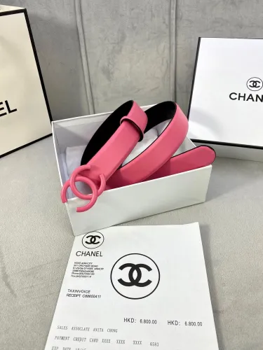 (Kicks Liu) C*hanel Belt  Top Quality  3.0cm