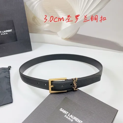 (Kicks Liu) S*aint L*aurent Belt  Top Quality  3.0cm
