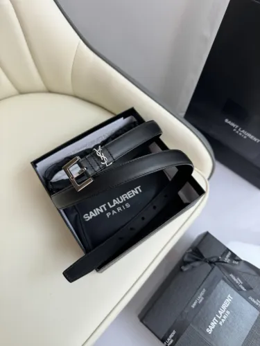 (Kicks Liu) S*aint L*aurent Belt  Top Quality  2.0cm