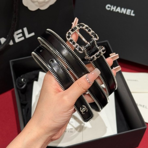 (Kicks Liu) C*hanel Belt  Top Quality  2.0cm