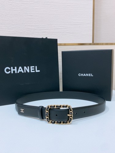 (Kicks Liu) C*hanel Belt  Top Quality  3.0cm