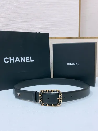 (Kicks Liu) C*hanel Belt  Top Quality  3.0cm