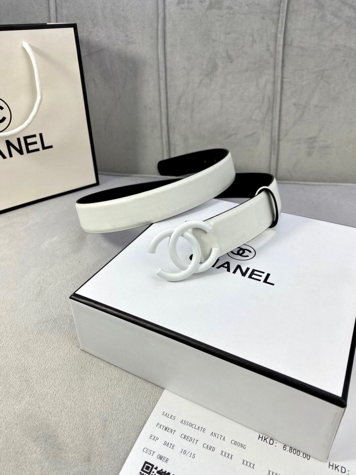 (Kicks Liu) C*hanel Belt  Top Quality  3.0cm