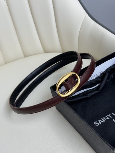 (Kicks Liu) S*aint L*aurent Belt  Top Quality  1.5cm