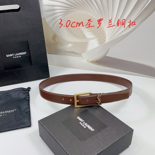 (Kicks Liu) S*aint L*aurent Belt  Top Quality  3.0cm
