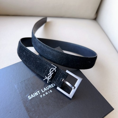 (Kicks Liu) S*aint L*aurent Belt  Top Quality  3.0cm