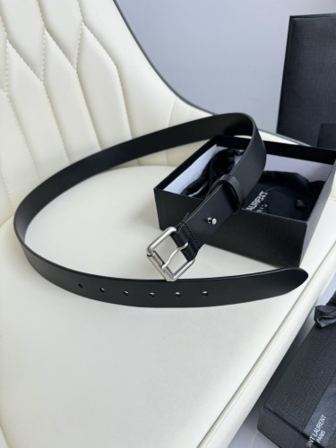 (Kicks Liu) S*aint L*aurent Belt  Top Quality  3.5cm