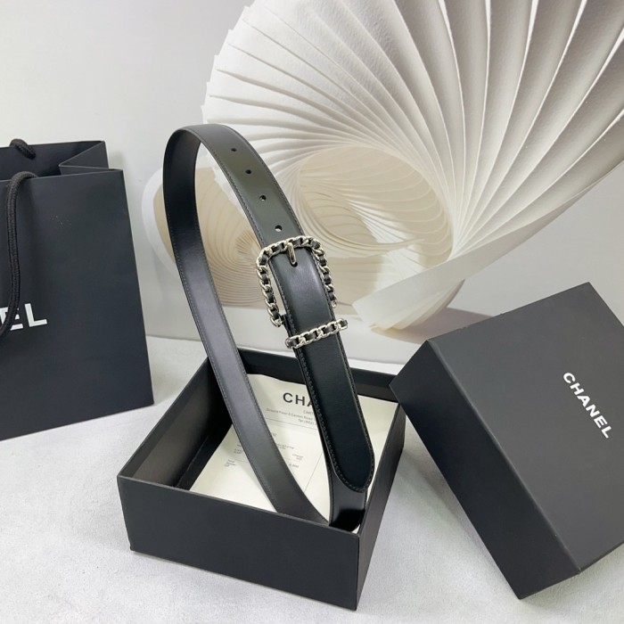 (Kicks Liu) C*hanel Belt  Top Quality  3.0cm