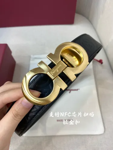 (Kicks Liu) F*erragamo Belt  Top Quality  3.5cm