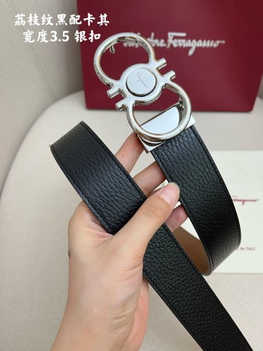 (Kicks Liu) F*erragamo Belt  Top Quality  3.5cm