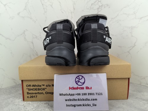 Kicks_Liu Nike  Air Presto  Off-White  sneaker
