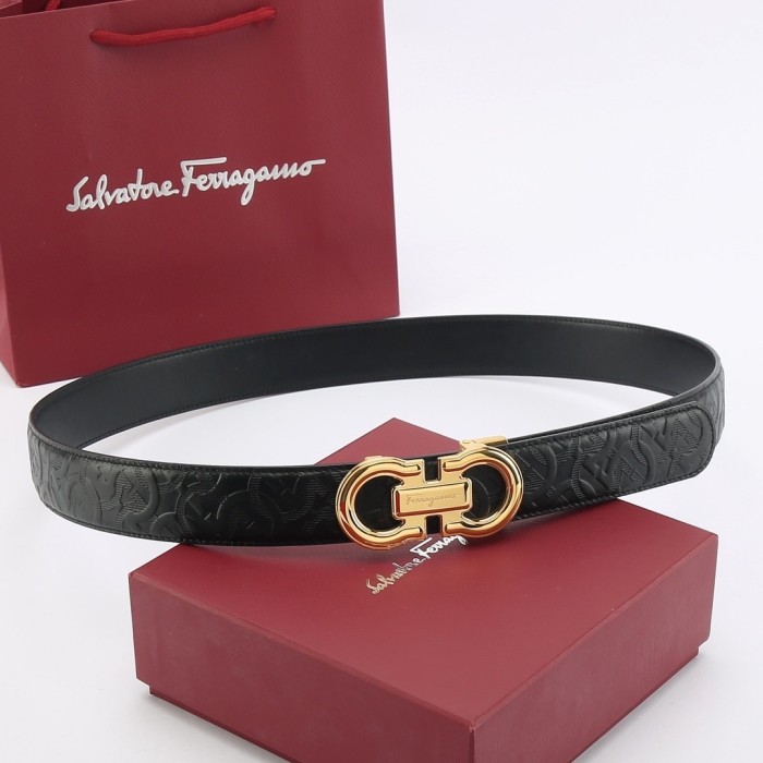 (Kicks Liu) F*erragamo Belt  Top Quality  3.5cm