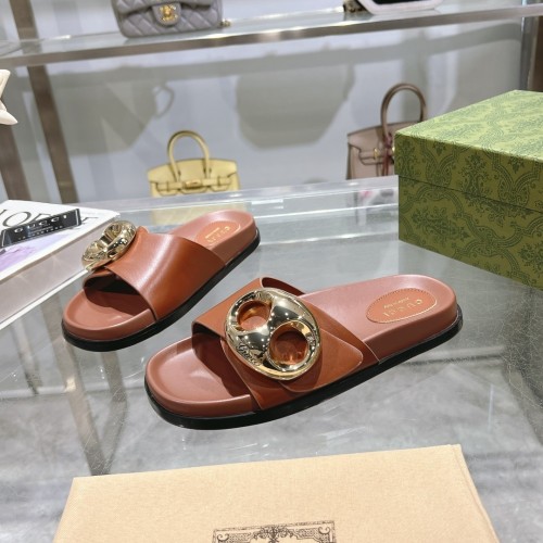 (Kicks Liu)  G*ucci  Slippers Top Quality