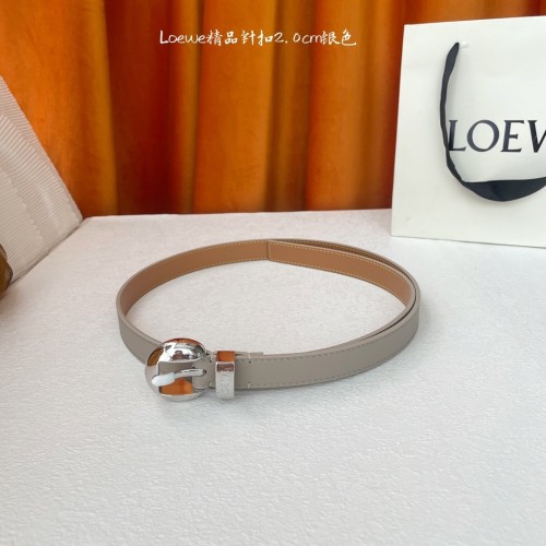 (Kicks Liu)  L*oewe Belt  Top Quality  2.0cm