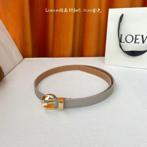 (Kicks Liu)  L*oewe Belt  Top Quality  2.0cm