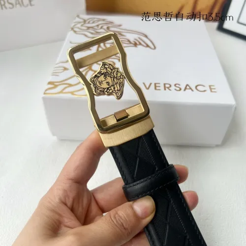 (Kicks Liu)  V*ersace  Belt  Top Quality  3.5cm
