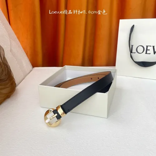 (Kicks Liu)  L*oewe Belt  Top Quality  2.0cm