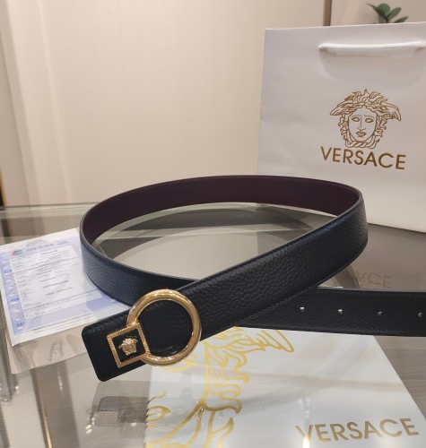 (Kicks Liu)  V*ersace  Belt  Top Quality  3.4cm
